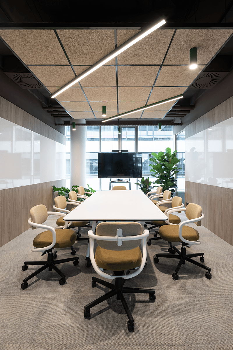 modular workspace transformation meeting room to office Nordeus