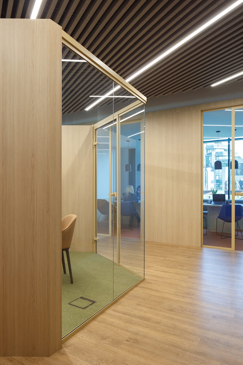 private meeting rooms for confidential client discussions Generali insurance branch